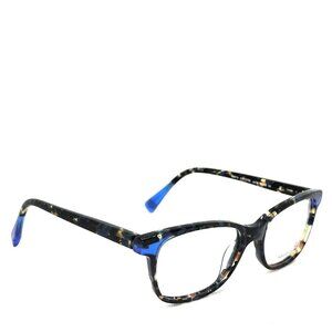 Xavier Garcia Berta Eyeglasses Frame - Color 05 (Tortoise Shell & Blue)